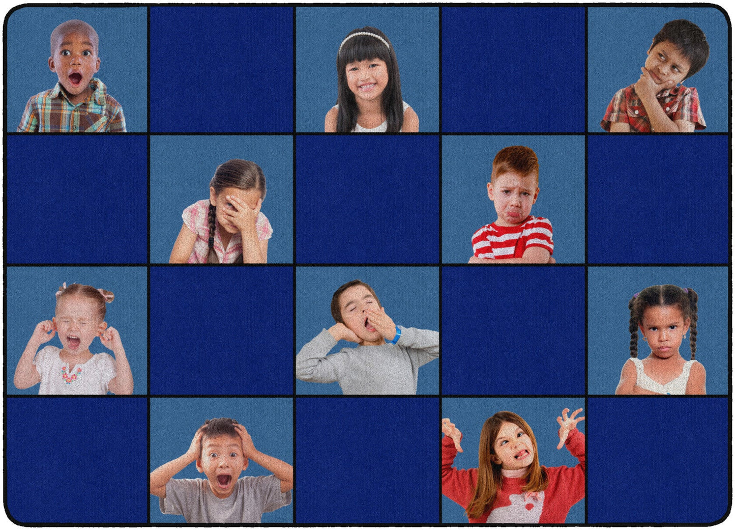 Social Emotional Seating Rug 6'x8'4" Primary