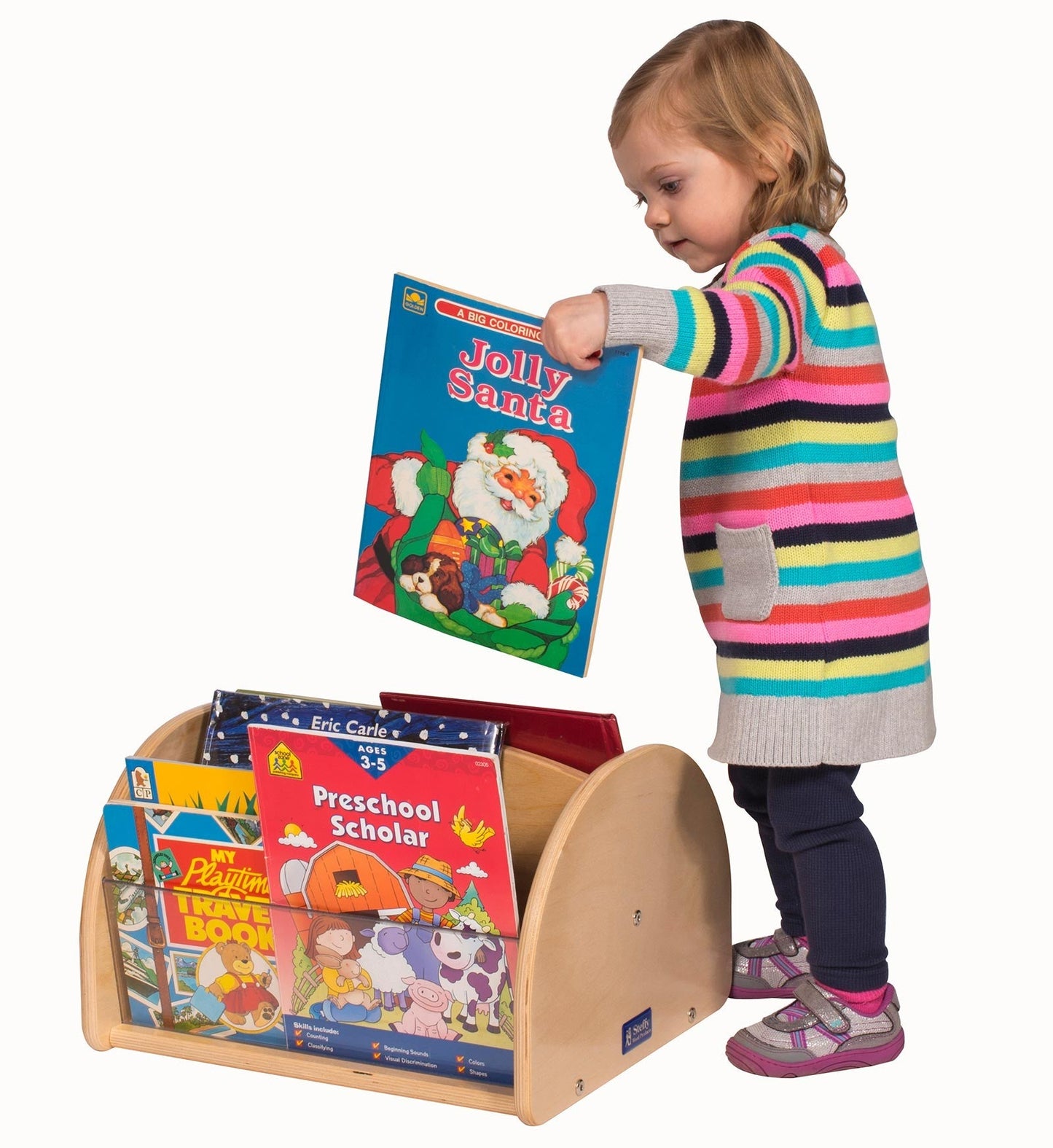 Easy View Toddler Book Bin (DISC)