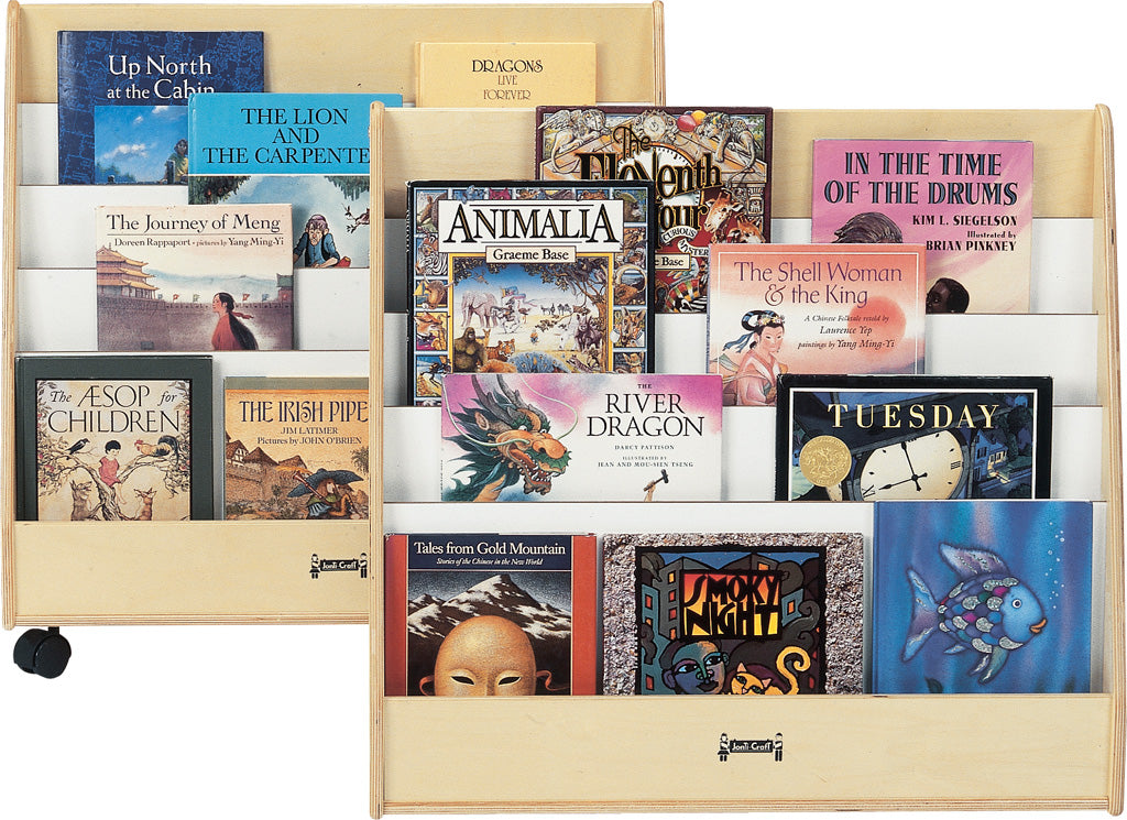 Jonti-Craft Double Sided Pick-a-Book Stand - Mobile