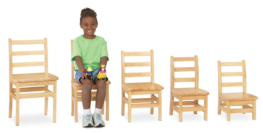 Jonti-Craft KYDZ Ladderback Chair - 12 Height