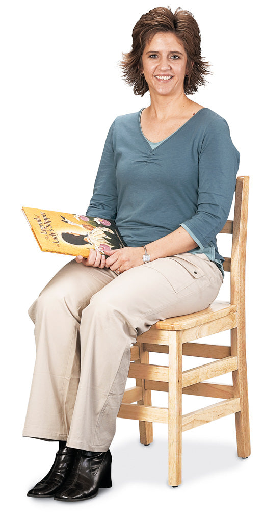 Jonti-Craft KYDZ Ladderback Chair - 12 Height