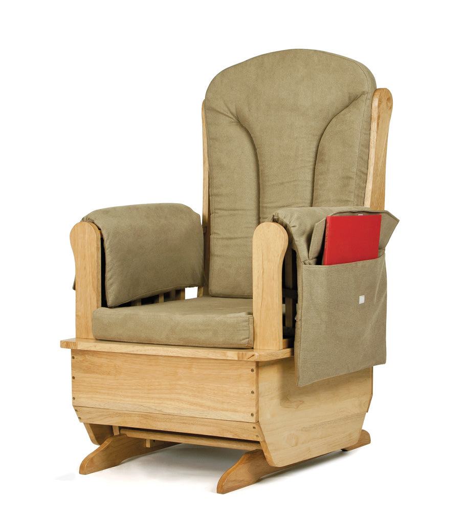 Jonti-Craft Glider Rocker - Olive Cushions