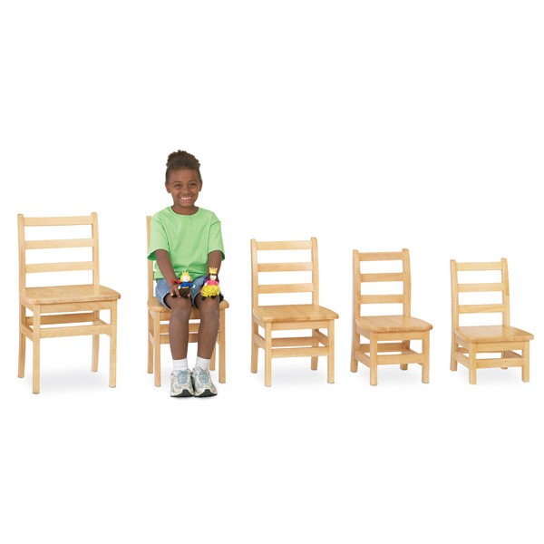 Jonti-Craft KYDZ Ladderback Chair - 12 Height
