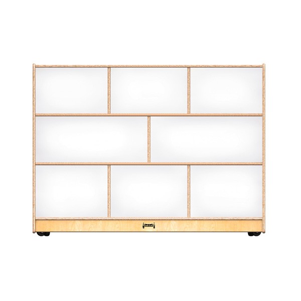 Jonti-Craft¨ Super-Sized Single Mobile Storage Unit – White