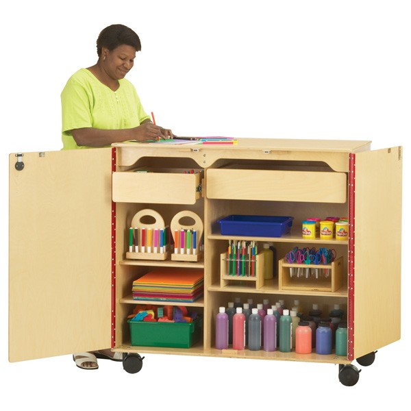Jonti-Craft Mega Supply Cabinet