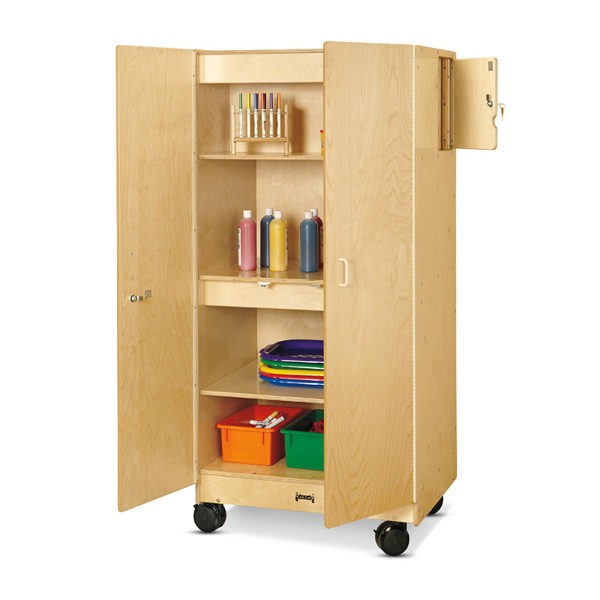 Jonti-Craft Hideaway Storage Cabinet – Mobile