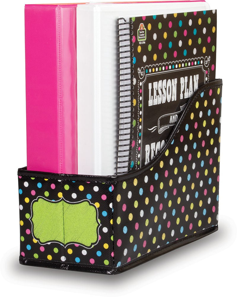 Chalkboard Brights Book Bin