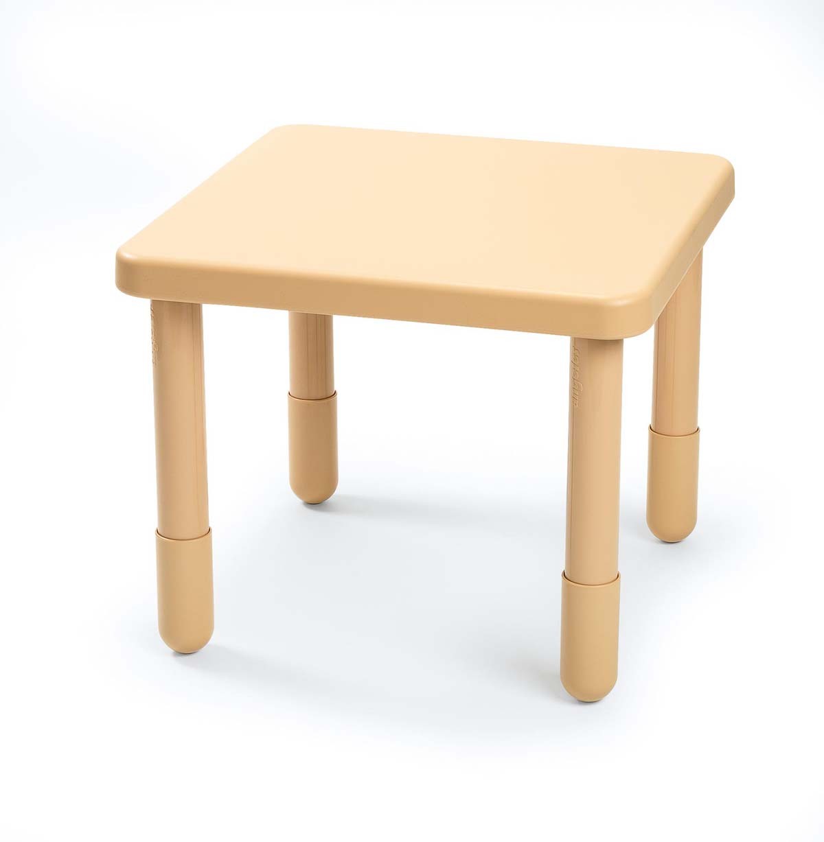 Value Table, 28" Square, 20" inch legs (Natural Tan)