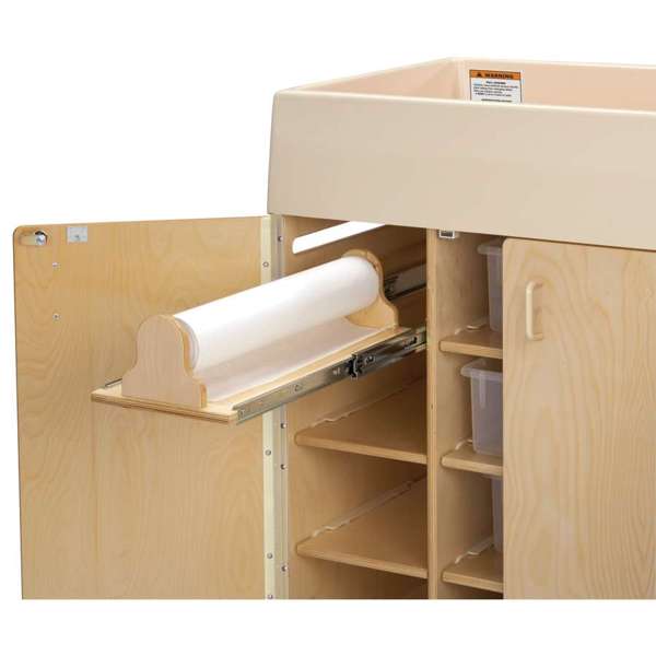 Jonti-Craft Diaper Changer with Stairs - Left