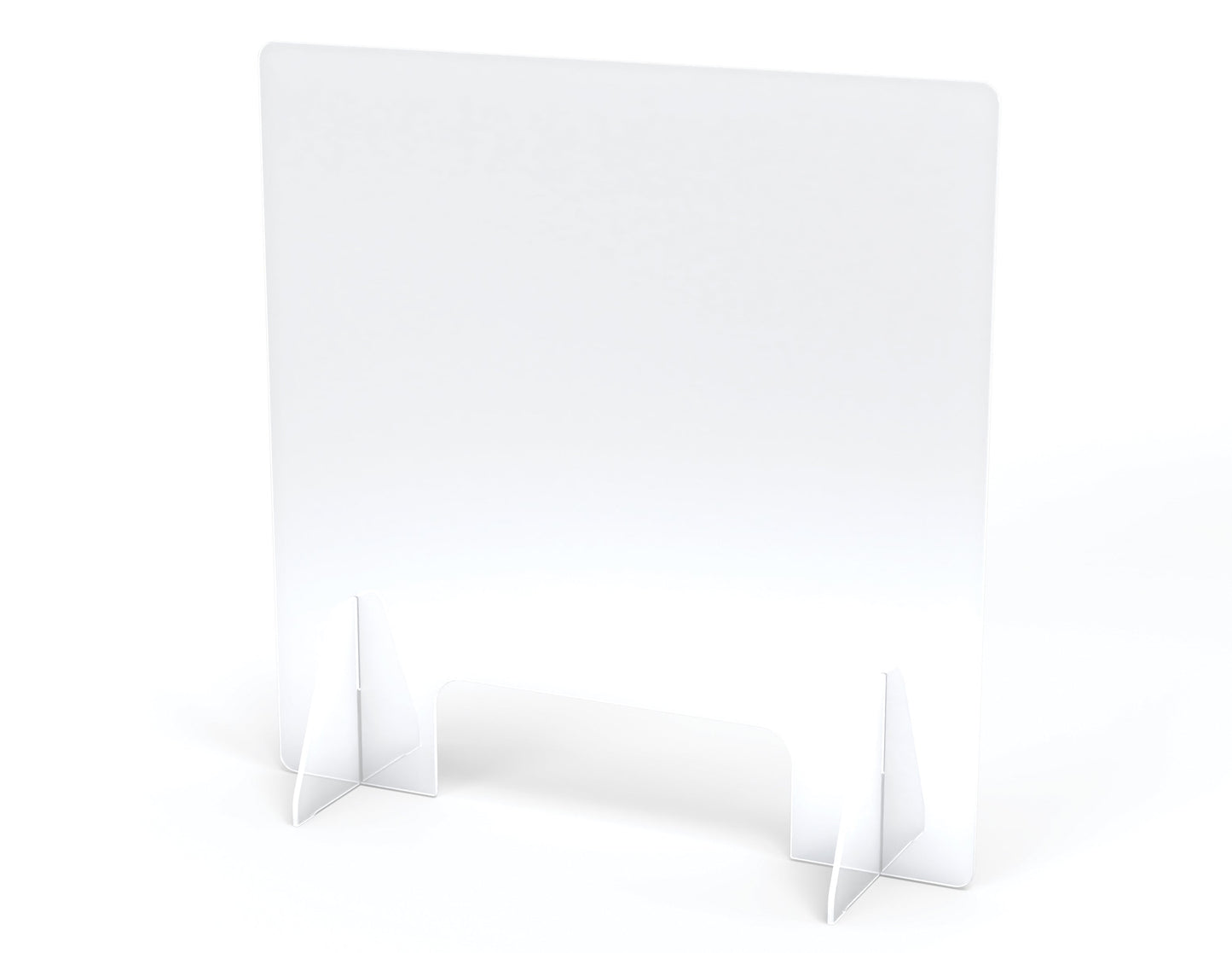Jonti-Craft See-Thru Table Divider Shields - 2 Station with Opening - 24 x 8 x 23.5