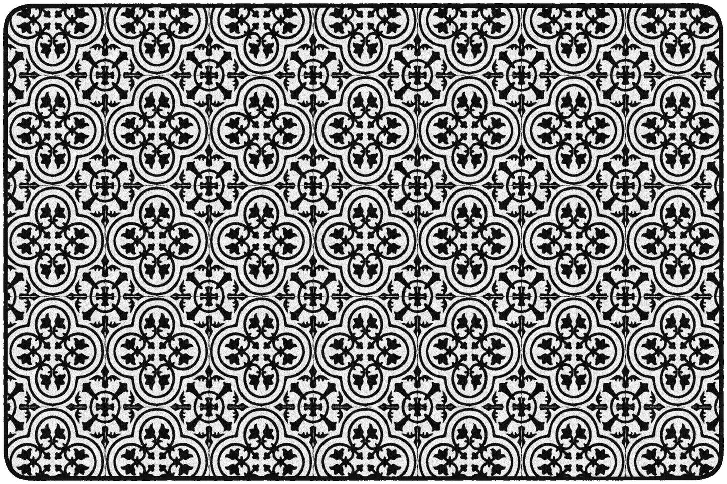 Simply Stylish Black & White Tile