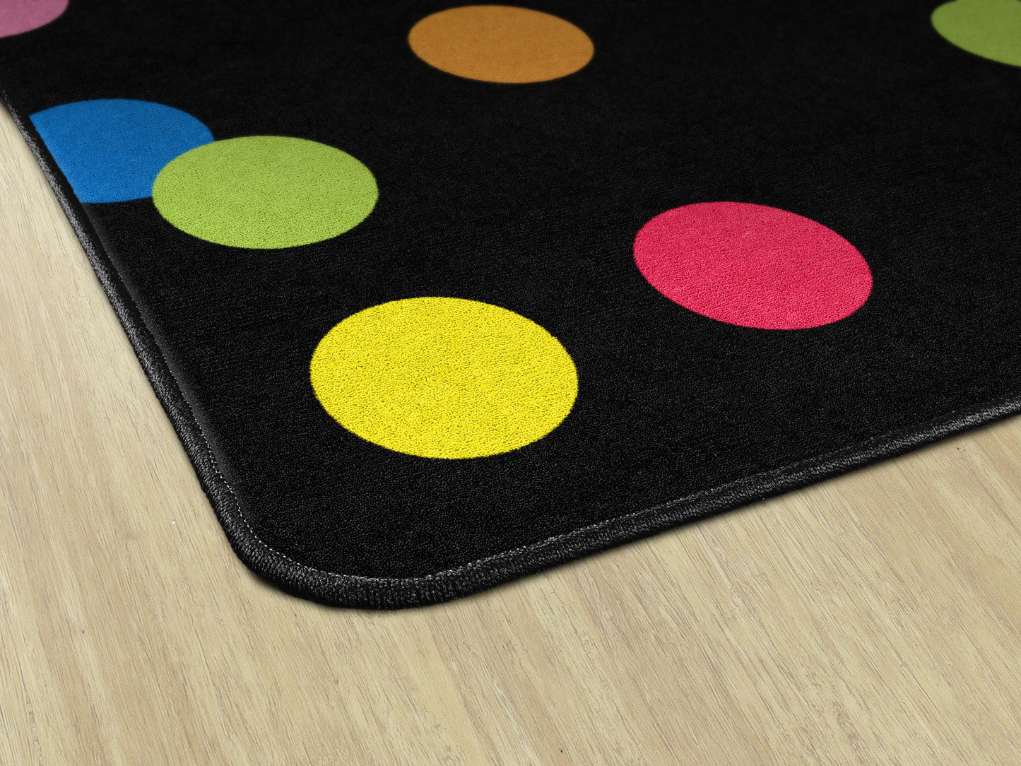 Just Teach Rainbow Polka Dots