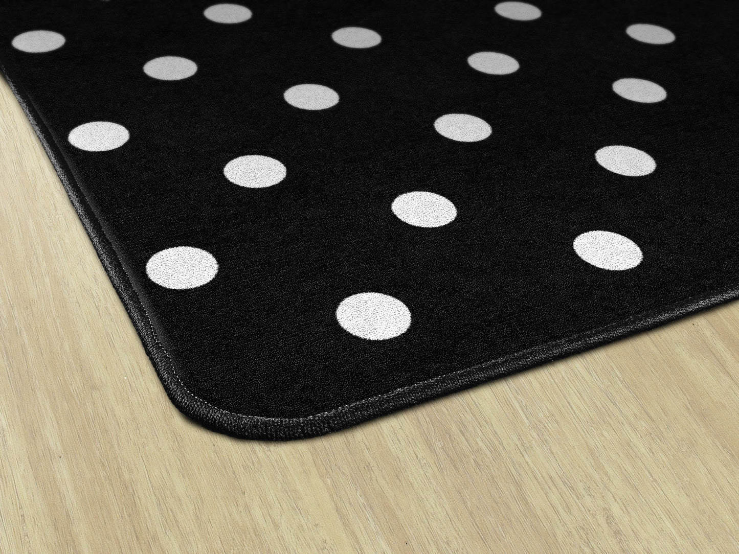 Black White & Stylish Brights Small Black & White Polka Dots
