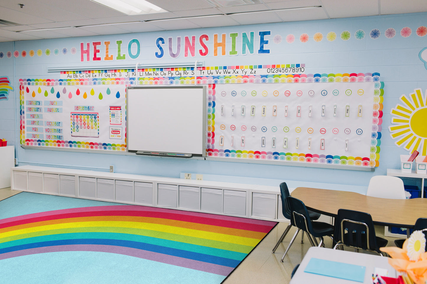 Hello Sunshine Modern Rainbow