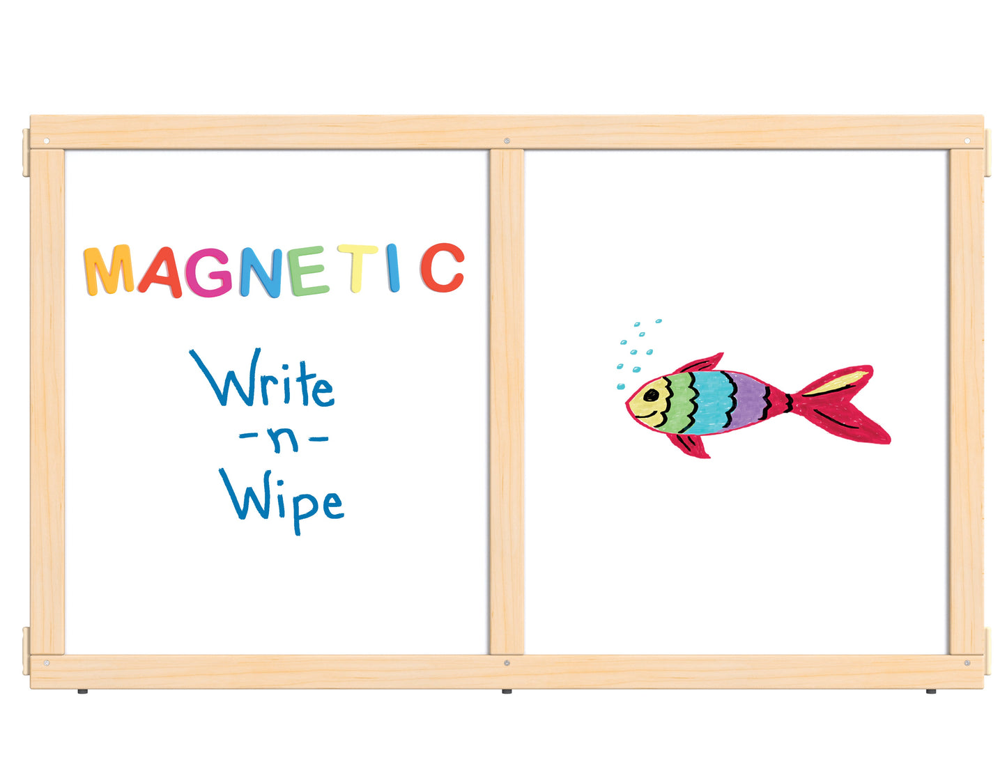 KYDZ Suite Panel - E-height - 48 Wide - Magnetic Write-n-Wipe