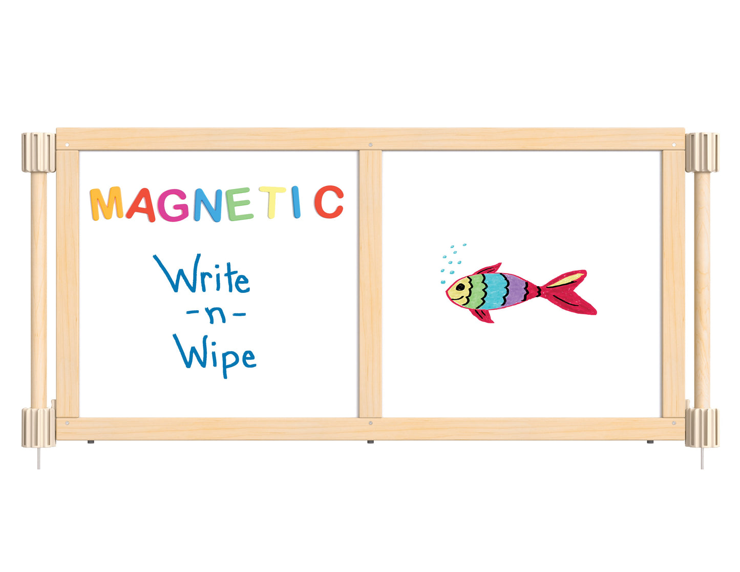 KYDZ Suite Upper Deck Divider - Magnetic Write-n-Wipe