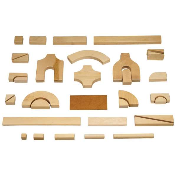 Jonti-Craft Unit Blocks Set - Intermediate