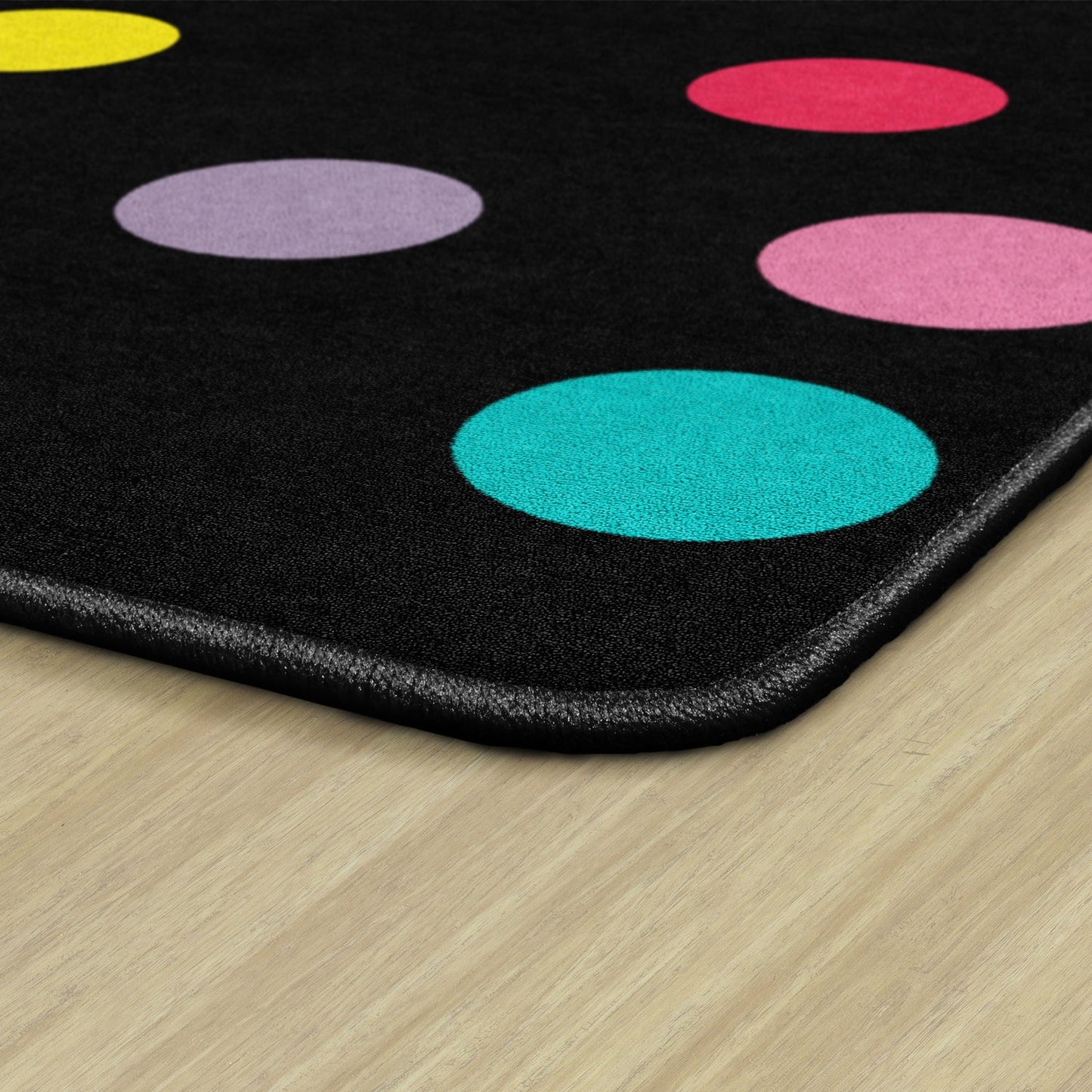 Just Teach Rainbow Polka Dots