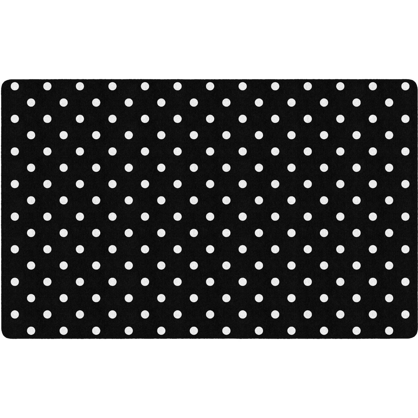 Black White & Stylish Brights Small Black & White Polka Dots