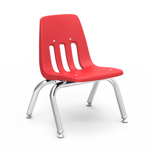 Classic Series 4-Leg Stack Chair 10" Seat Height (PRESCHOOL)