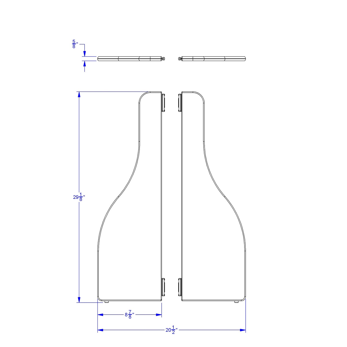 KYDZ Suite Stabilizer Wing Pair - E-height