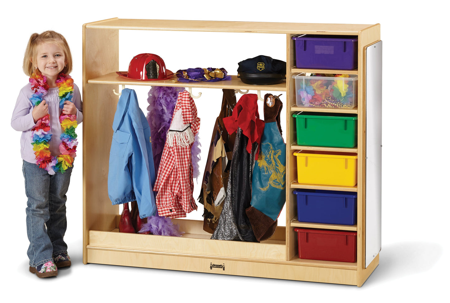 Jonti-CraftÂ Dress-Up Storage  with Colored Tubs