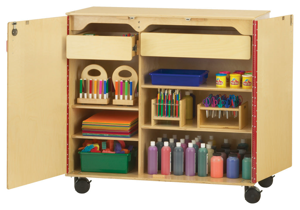 Jonti-Craft Mega Supply Cabinet