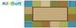 Pattern Blocks Rug Nature's Colors 4' x 6'