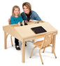 Jonti-Craft Quad Tablet And Reading Table - 24.5 inch High