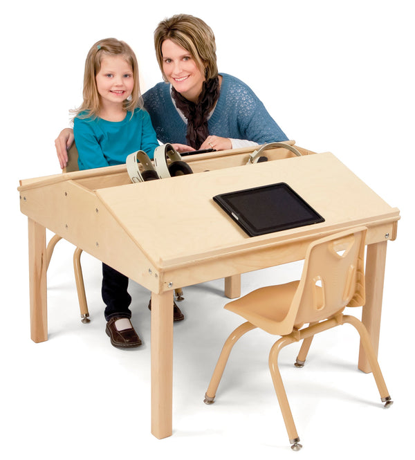 Jonti-Craft Quad Tablet And Reading Table - 20.5 inch High
