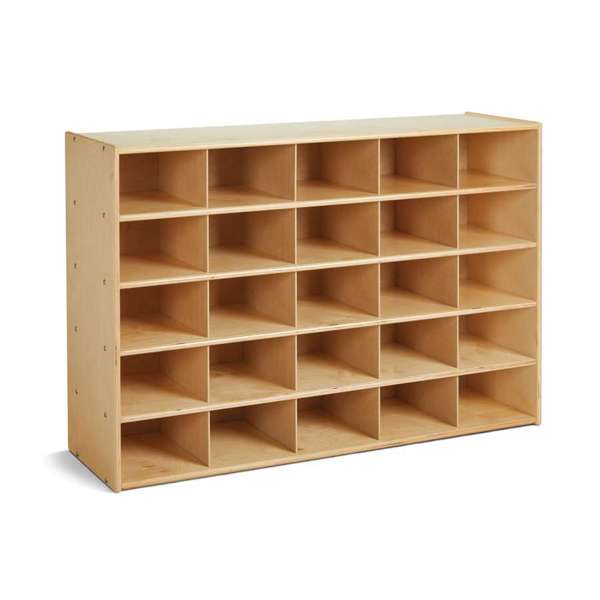 Young Time 25 Cubbie-Tray Storage - without Bins