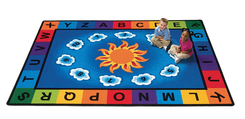 Sunny Day Learn & Play Rug (4'5" x 5'10" Rectangle)