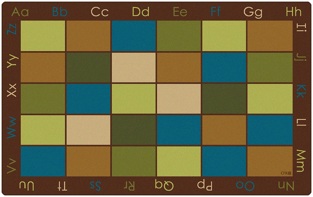 Colorful Places Nature Colors Seating Rug (6' x 9' Rectangle)
