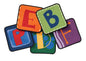 Alphabet Blocks Carpet Squares (Set of 26)