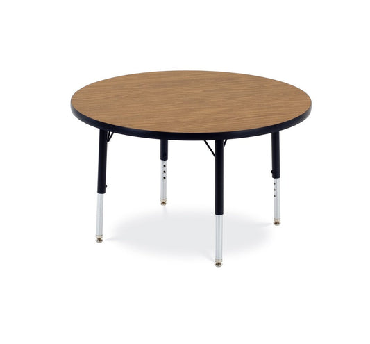 Adjustable Activity Table, Round, 17"-25"H, (36")
