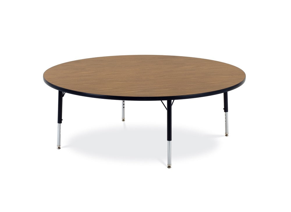 Adjustable Activity Table (Round), 17"-25"H, (60")