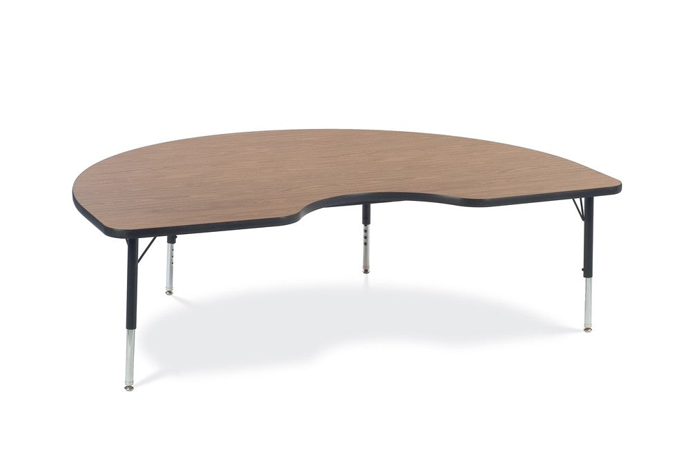 Adjustable Activity Kidney Table, 17"-25"H, (48" x 72")