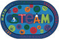STEAM Rug Oval