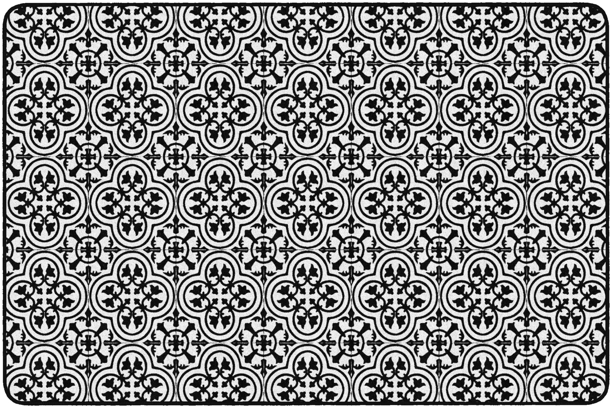 Simply Stylish Black & White Tile