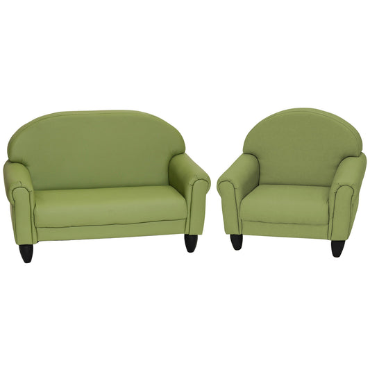 AS WE GROW® Chair and Sofa Set – Sage