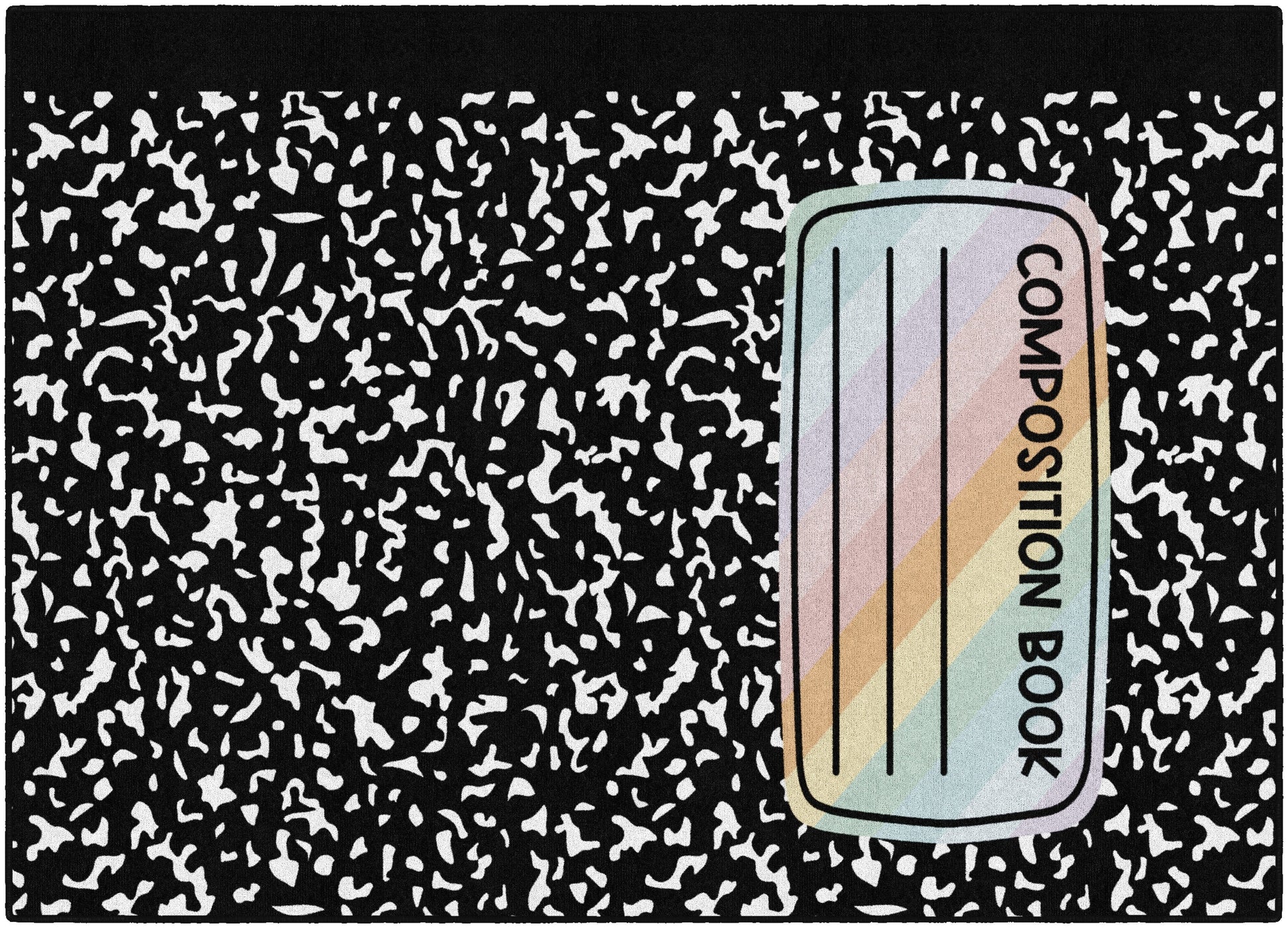 Composition Notebook Rug
