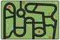 Drive & Play Accent Classroom Rug, Rectangle 3' x 4'6"