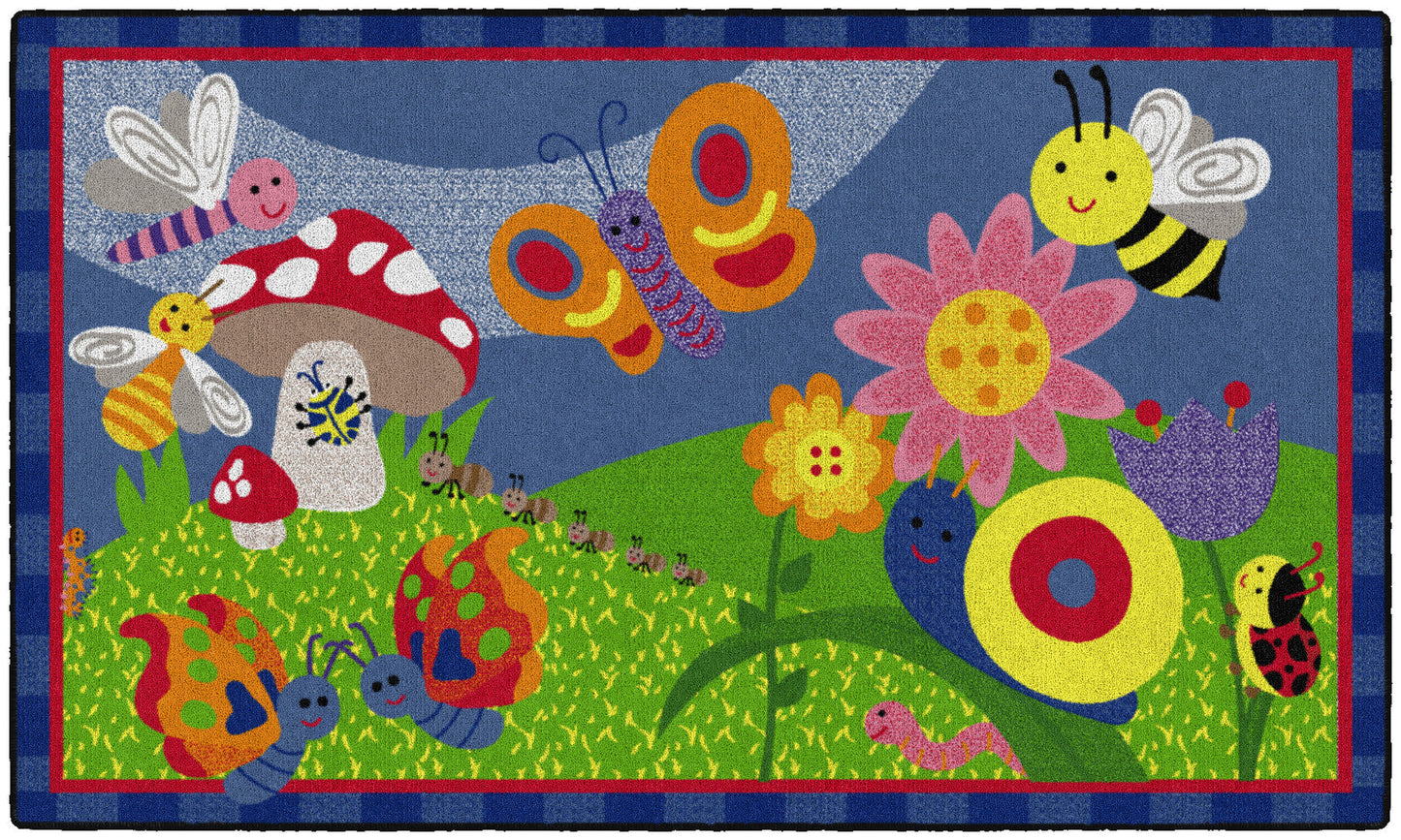 Cutie Bugs Carpet 3'x5'