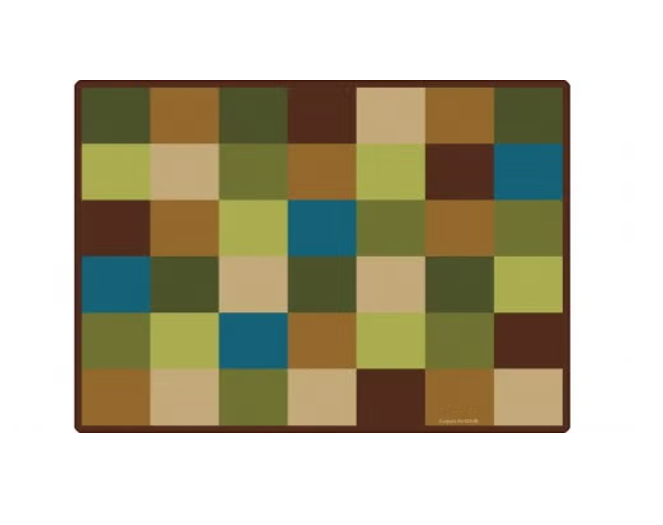 Nature Blocks Seating Rug