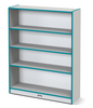 Rainbow Accents Standard Bookcase - Teal