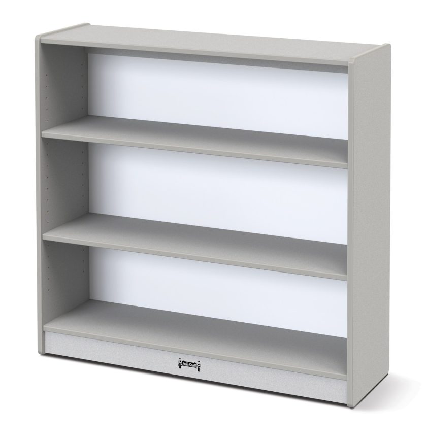 Rainbow Accents Short Bookcase - Blue