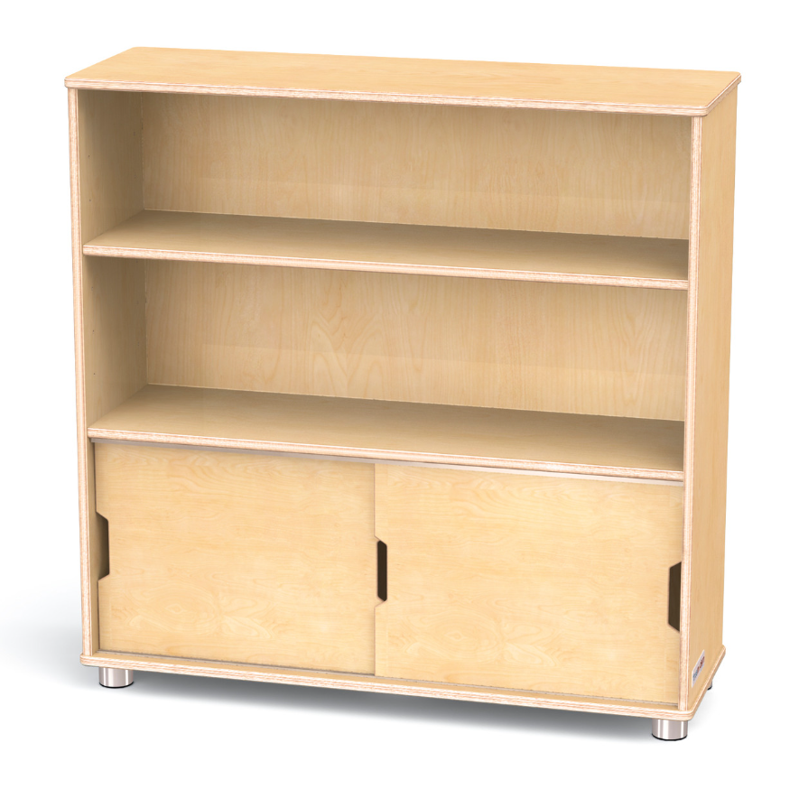 TrueModern Two-shelf Bookcase