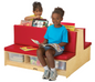 Jonti-Craft Read-a-Round Couch - Red