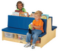 Jonti-Craft Read-a-Round Couch - Blue
