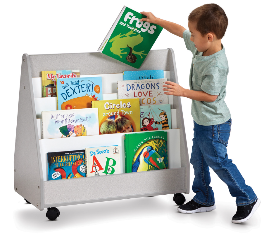 Jonti-Craft Double Sided Pick-a-Book Stand - Mobile